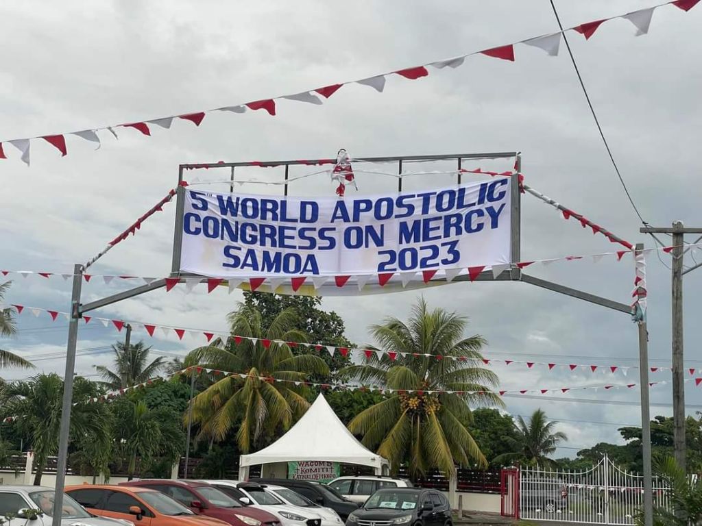 Dievo Gailestingumas už 16 tūkstančių kilometrų: Pasaulinis Dievo Gailestingumo kongresas Samoa saloje